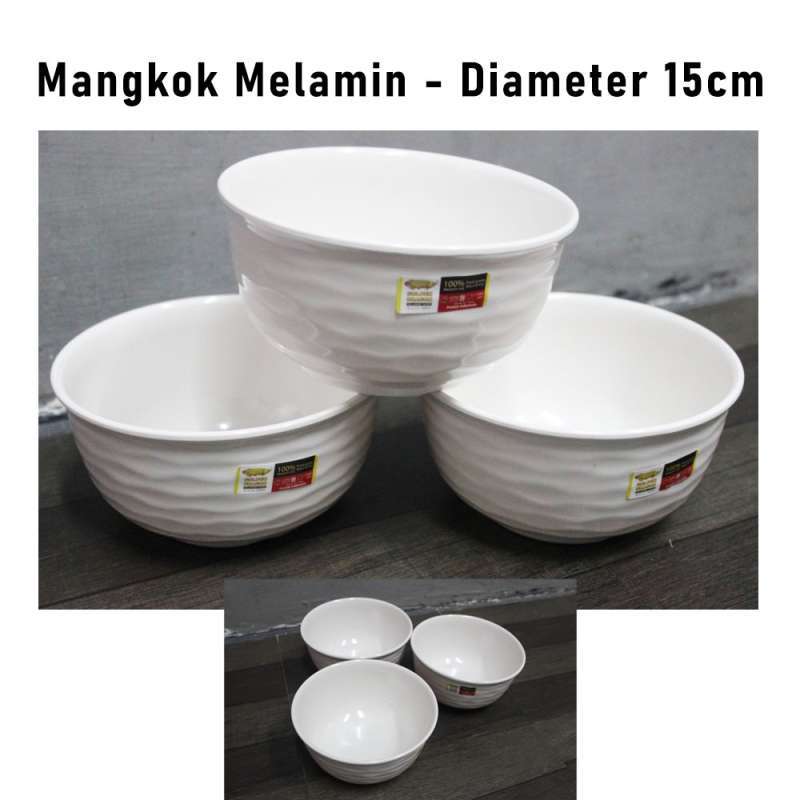 Promo Mangkok Makan 15cm T 8.5cm Nasi Bubur Kobokan Kuah Golden