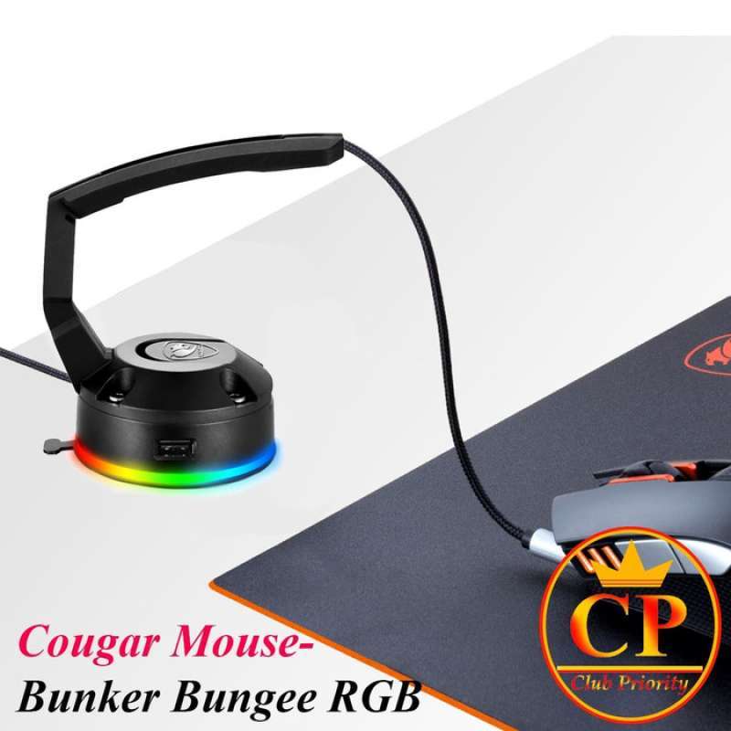 Jual Priority Cougar Gaming Mouse BUNKER RGB / Mouse Bungee Cable