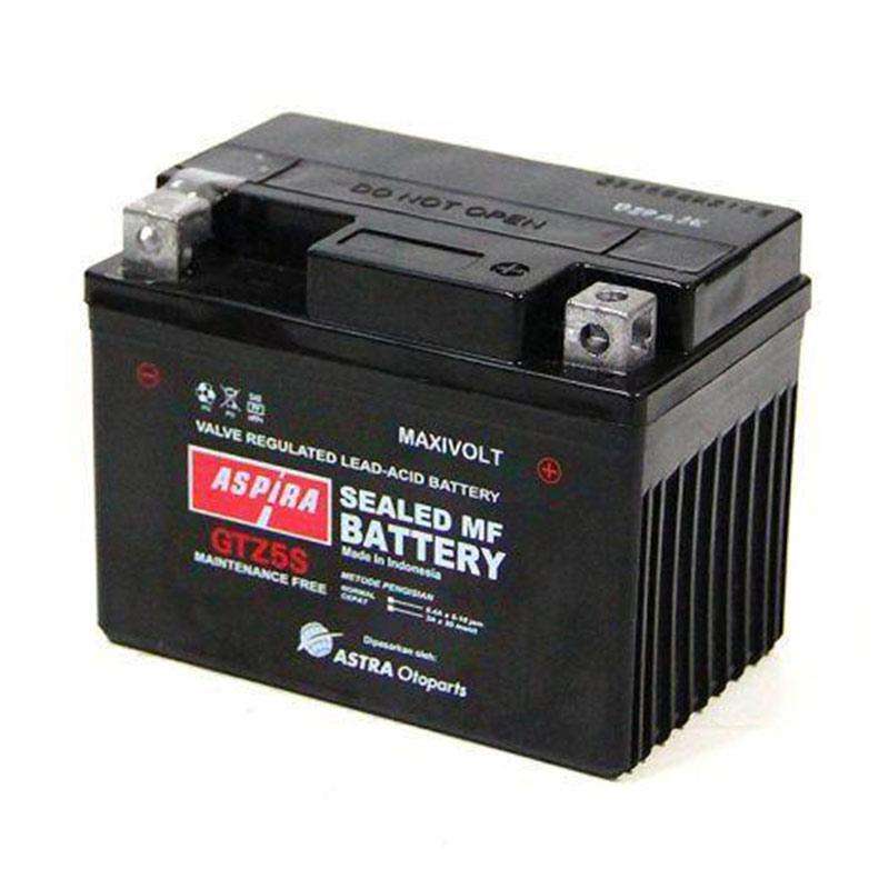 Jual Aspira GTZ-5SMF Aki Motor di Seller Radiant Store - Radiant Store