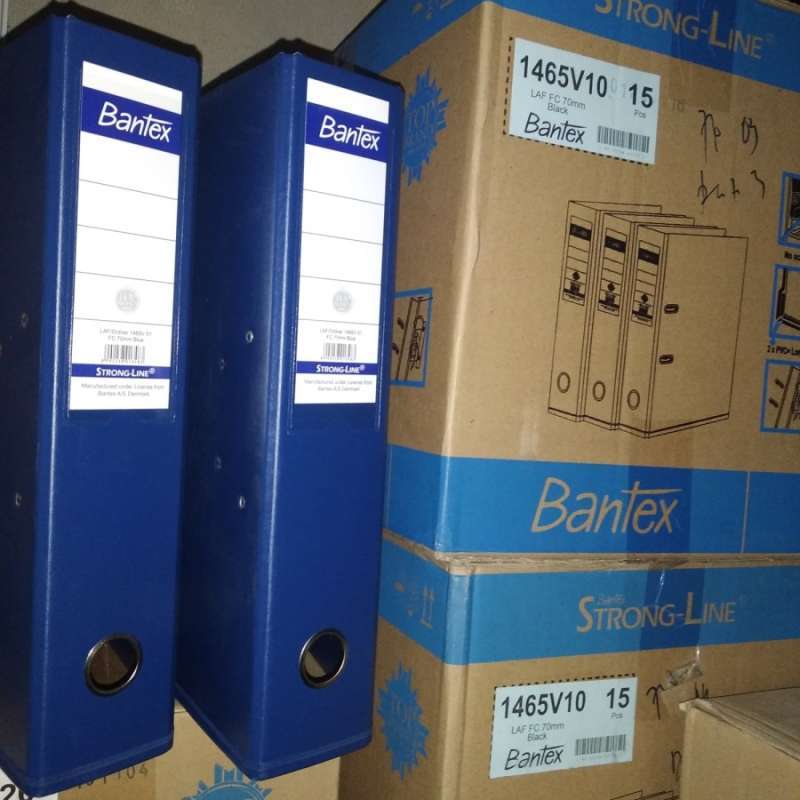Promo Bantex 1465 01 Laf Ordner Biru ( Dus = 15 Pcs ) Diskon 6 Di