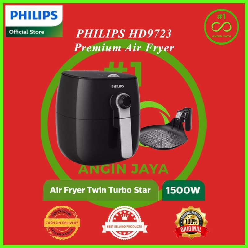 Jual PHILIPS Air Fryer HD9723 Premium AirFryer HD 9723 Garansi Resmi di