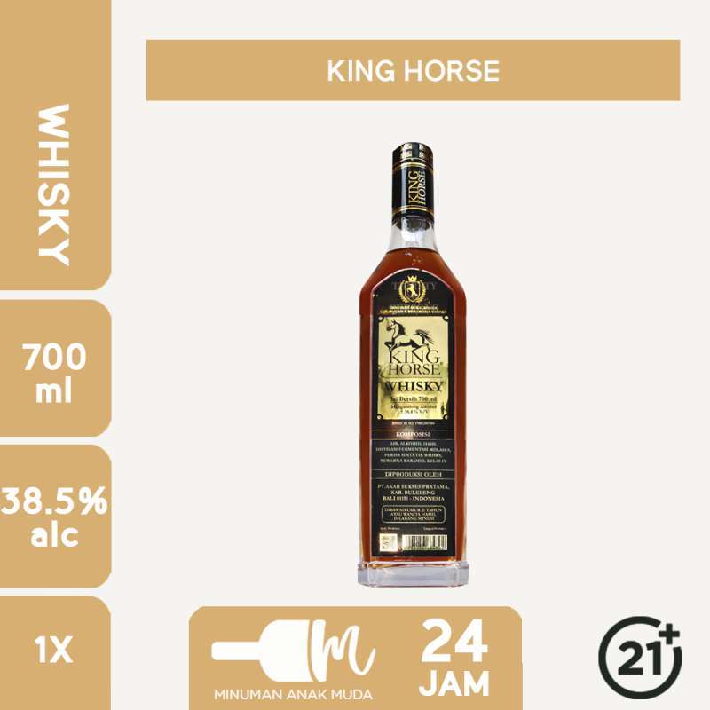 Jual King Horse Black Whisky Whiskey 700ml di Seller Minuman Anak Muda
