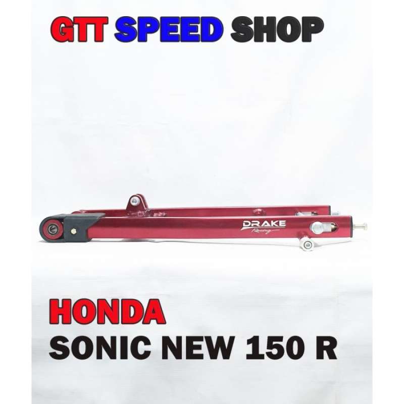 Jual SWING ARM DRAKE NON STABILISER HONDA SONIC NEW MERAH (Kode A 003)) di Seller hijootoparts