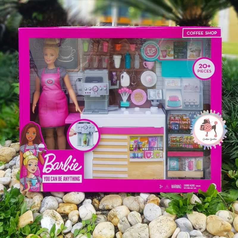Jual Barbie Coffee Shop Playset di Seller cookieegoodiee Titi Kuning