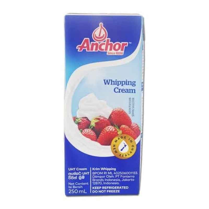 Jual Sameday/ Instan Anchor Whipping Cream 250ml Whipped Krim Whip