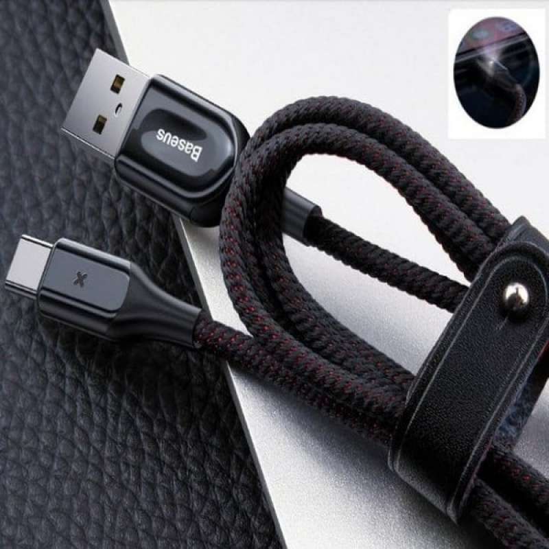 Promo Limited Baseus X-Shaped Light Cable Type-C 100CM Original di