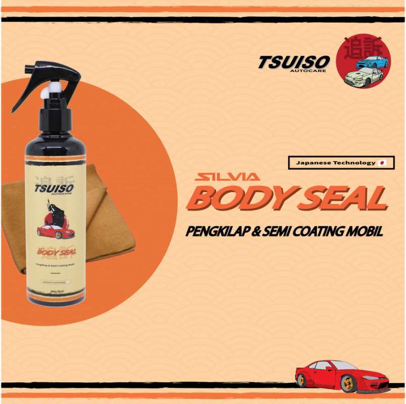 Jual SILVIA BODY SEAL 250ml | Pengkilap & Semi Coating Mobil by TSUISO