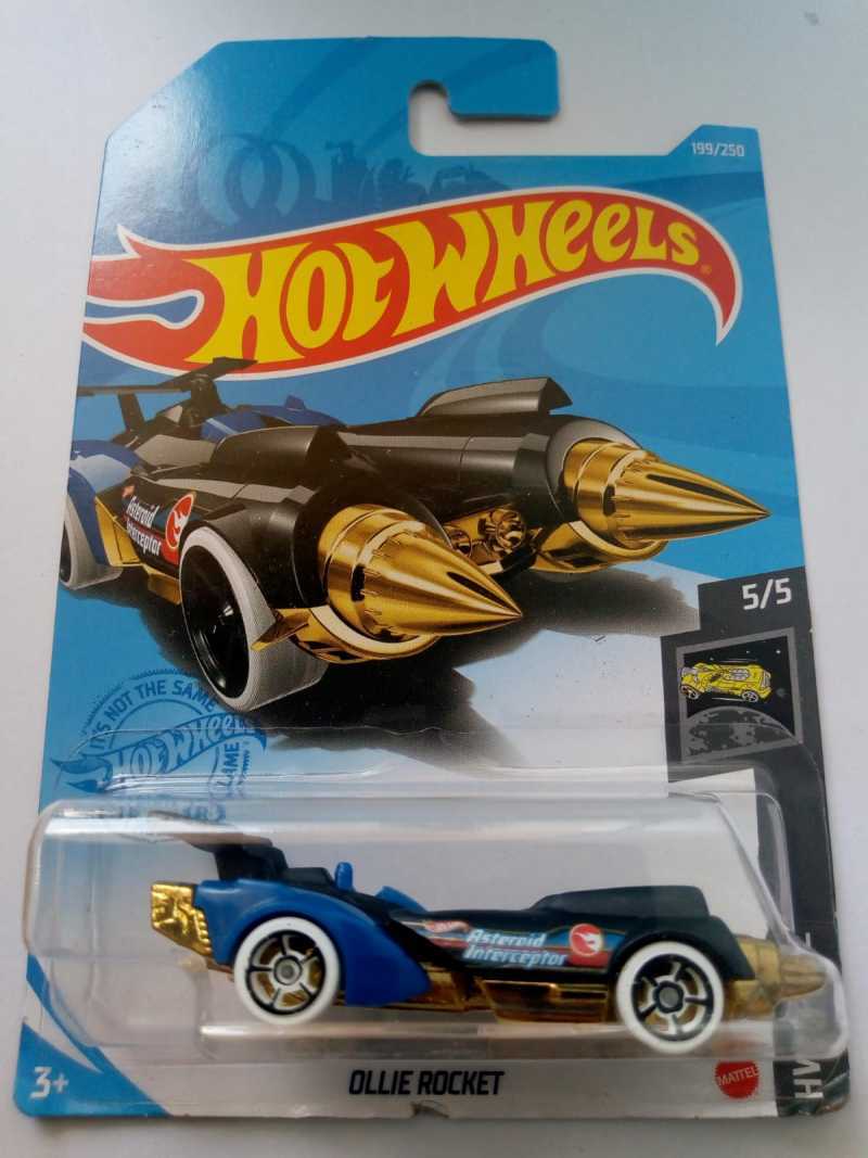 Jual Hot Wheels Ollie Rocket Black Treasure Hunts Di Seller