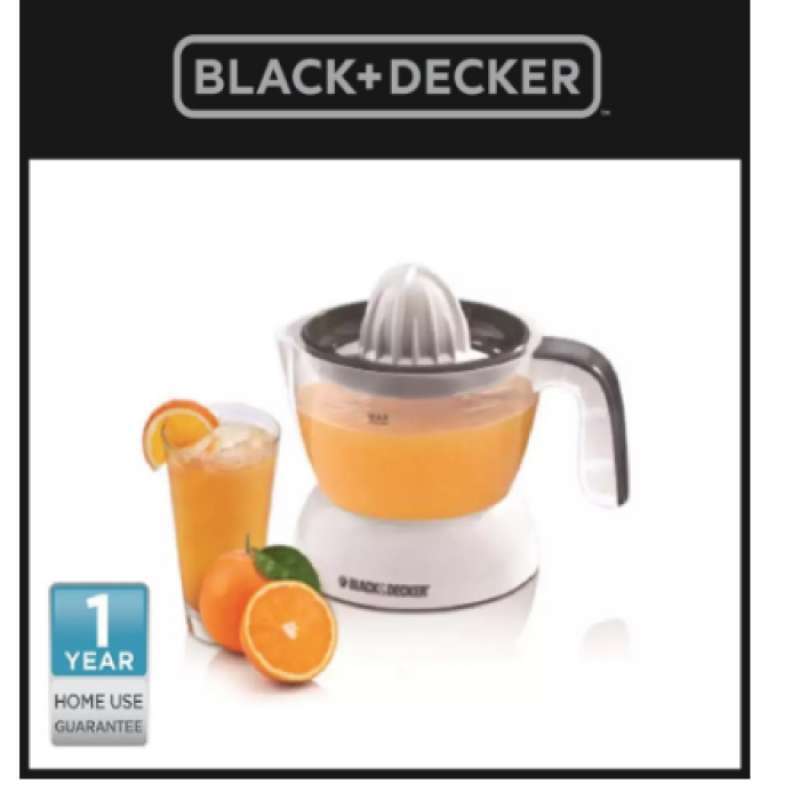 Promo Black+Decker Juicer Citrus Pemeras Jeruk 30W 0.5L (CJ200B1