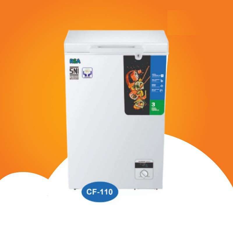 Jual [PENGIRIMAN NASIONAL] RSA CF 110 Chest Freezer Box Daging [96 L ...