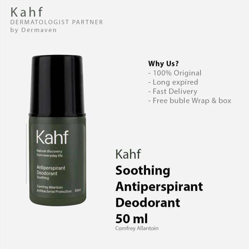 Jual Kahf Soothing Antiperspirant Deodorant 50 ml deodorant kahf