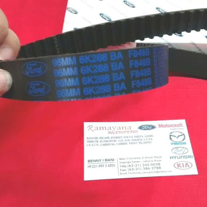 Promo Timing Belt Ford Fiesta Ecosport Original Diskon 3 di Seller