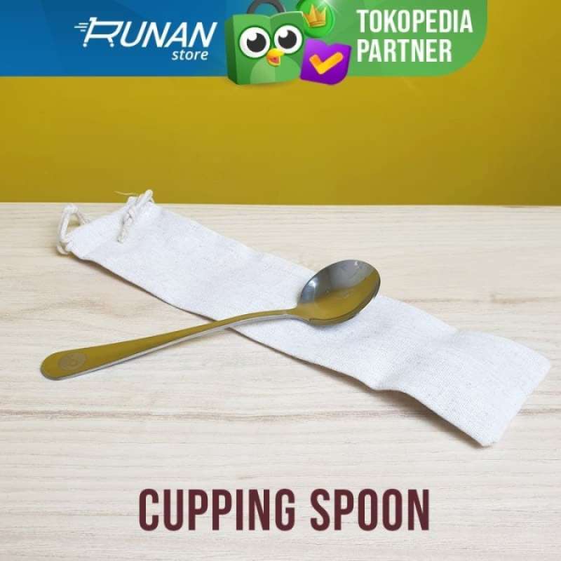 Jual Cupping Spoon Sendok Kopi Cupping Stainless Coffee Tasting Spoon