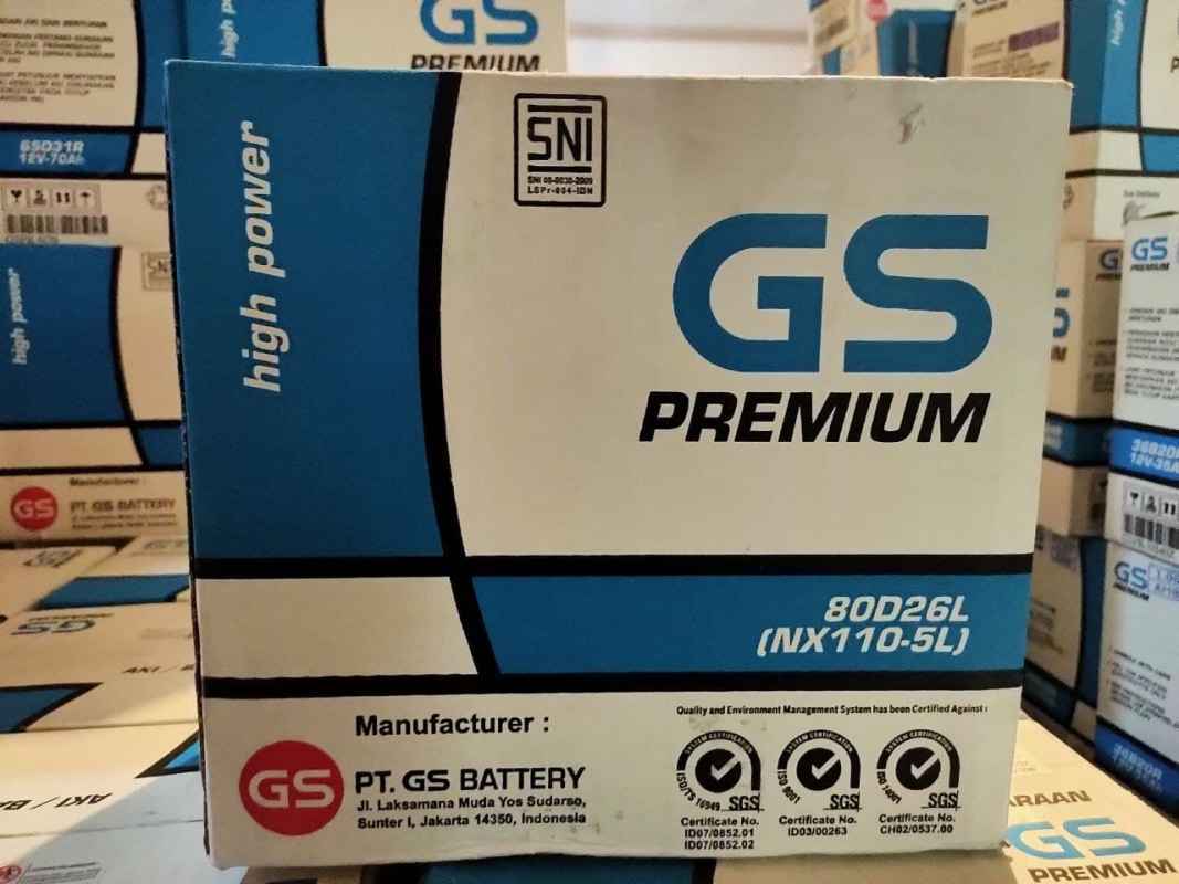 Jual AKI MOBIL TOYOTA FORTUNER DIESEL GS ASTRA PREMIUM