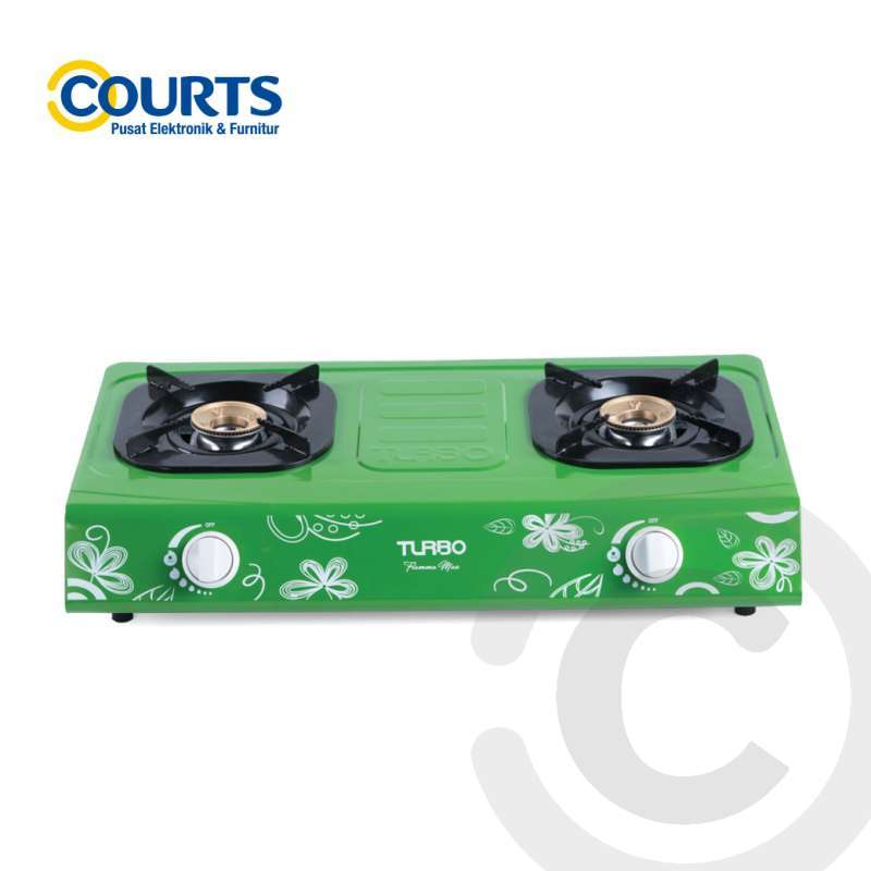 Promo TURBO GAS STOVE 2 BURNER GS 2077/1 GREEN Diskon 7 di Seller