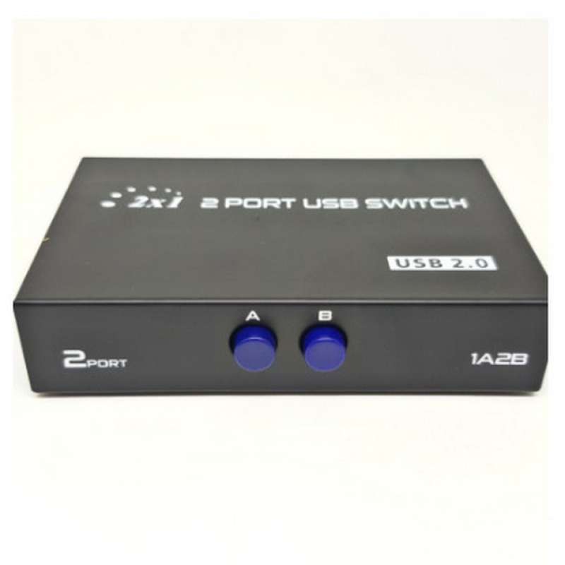 Promo USB SWITCH 2 PORT - MANUAL SWITCH PRINTER 2 PORT - DATA SWITCH ...