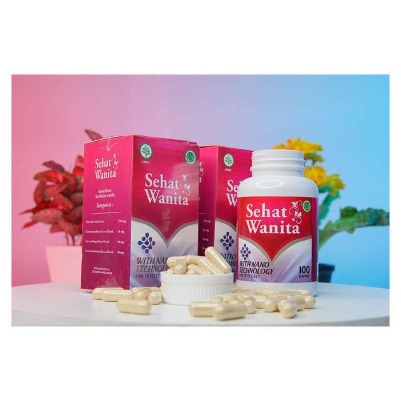 Jual Obat Herbal Turun Peranakan / Peranakan Turun Sehat Wanita isi 100