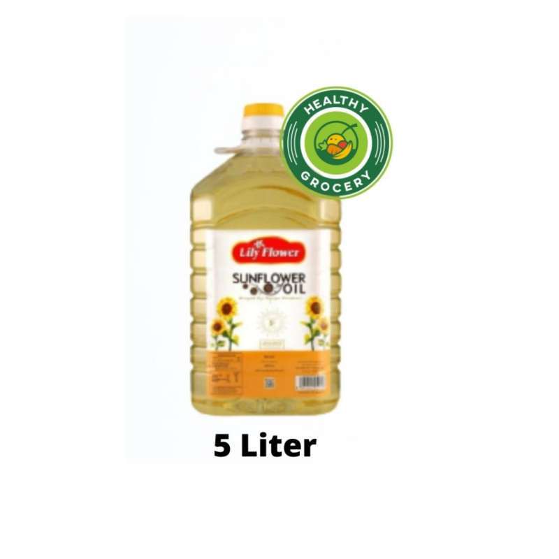Jual Lily Flawor Sunflower Oil 5Liter / Minyak Biji Bunga Matahari di