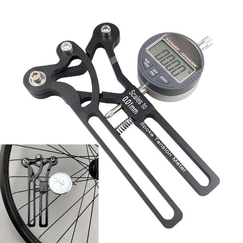 Promo Bike Spoke Tension Meter Deluxe Bicycle Spoke Tensiometer Watch