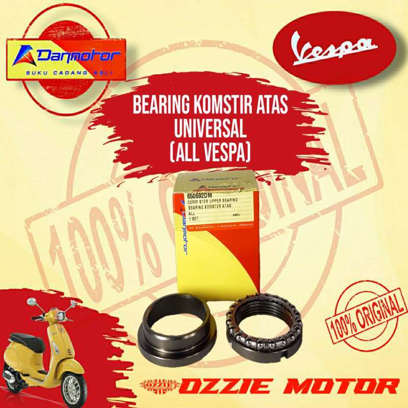 Jual DANMOTOR VESPA BEARING KOMSTIR ATAS ORIGINAL UNIVERSAL VESPA MATIC