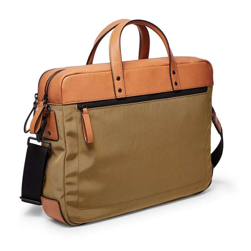 Promo Tas Pria Fossil Haskell Double Zip Brief Diskon 45 di Seller JNK Gallery Pluit, Kota