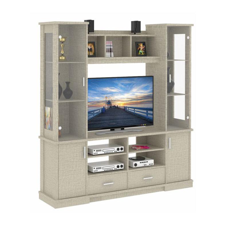 Promo Prissilia Jerusallem TV Rack and Display Light Brown