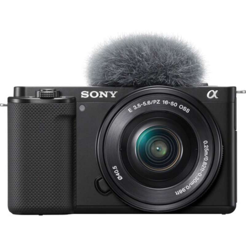 Jual Pre Order Sony ZVE10 Mirrorless Camera with 1650mm Lens Black di Seller Megakamera