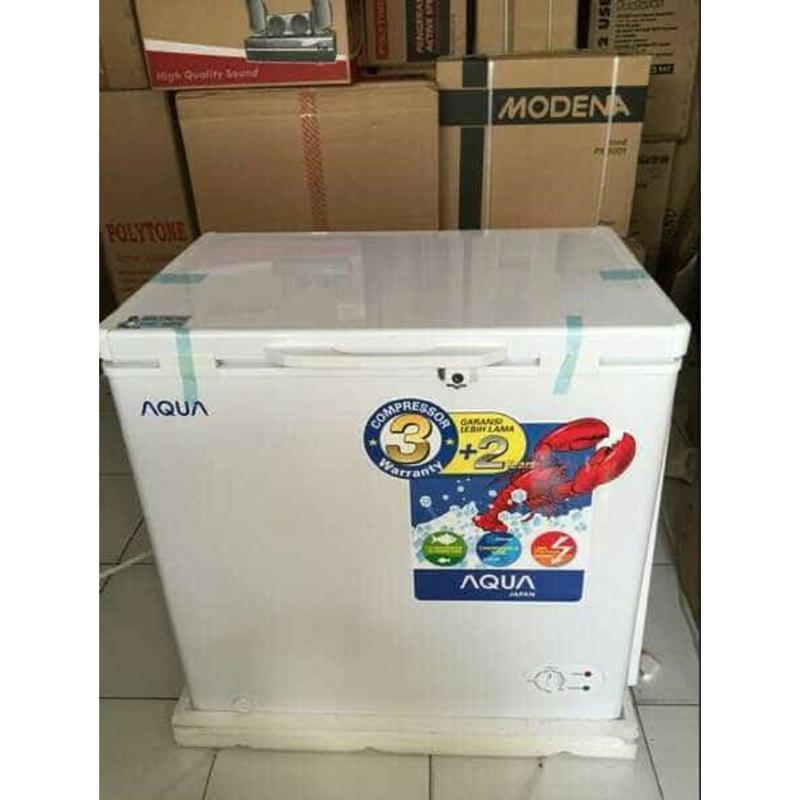 Jual Chest Freezer AQUA AQF160 / AQUA AQF160 (W) Box Pembeku 150 Liter