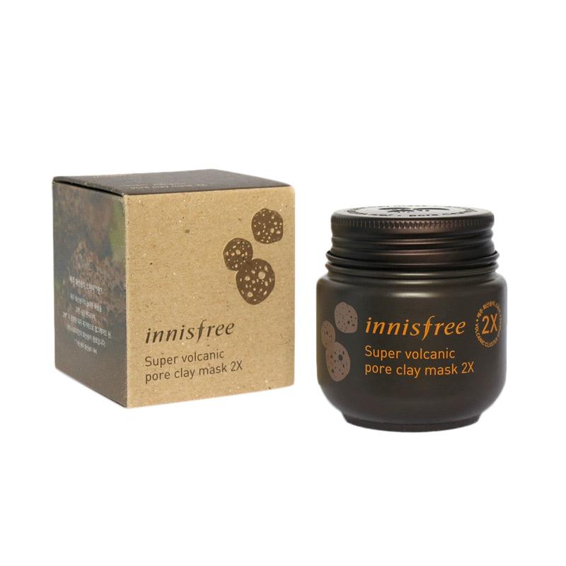 Jual Innisfree Super Volcanic Pore Clay Mask 2X Masker