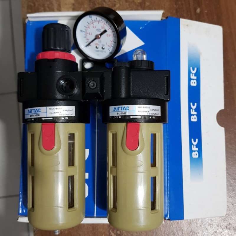 Jual RECOMMENDED AIR FILTER REGULATOR COMBINATION 3 8 BFC 3000 AIRTAC 