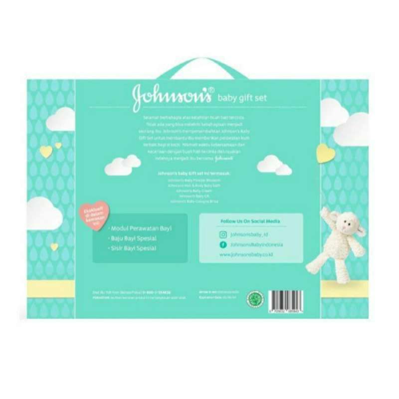 Jual Johnsons Starter Kit Baby Gift Set Box Paket Kado Bayi Baru Lahir
