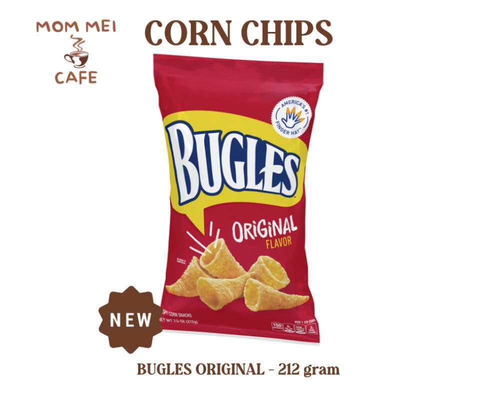 Jual Keripik BUGLES ORIGINAL CORN CHIPS di Seller Mom Mei Cafe Mekarsaluyu, Kab. Bandung Blibli