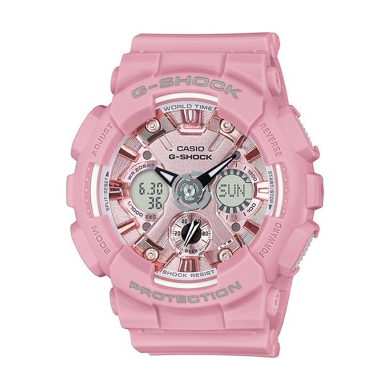 CASIO COLLECTION Mod. LADY MULTIFUNCTION. LEATHER - PINK