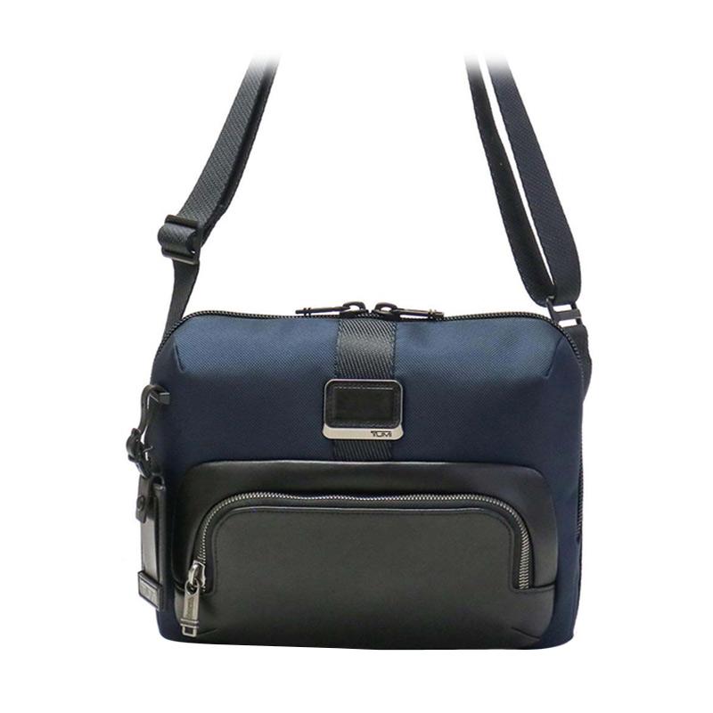 Promo TUMI Alpha Bravo Lewis Crossbody Travel Bag Navy Diskon 40 di Seller Duren