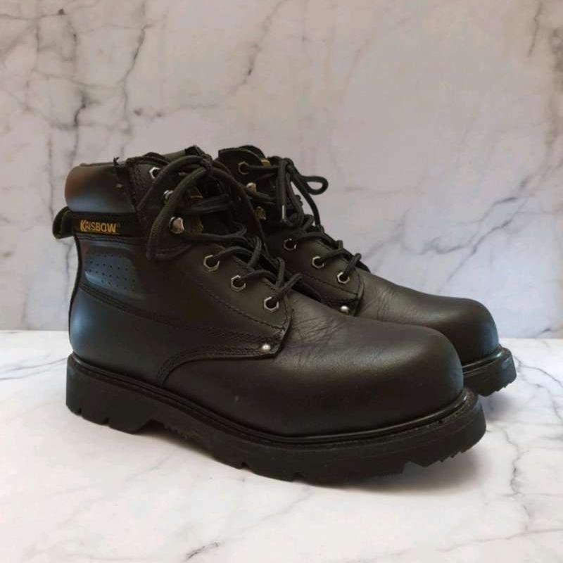 Jual Original Krisbow Vulcan Safety Boots Shoes Sepatu Pengaman
