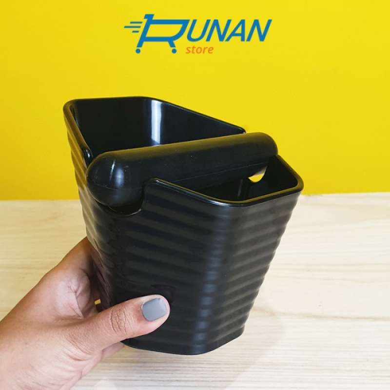 Jual KNOCK BOX PLASTIK COFFEE BIN 13CM TEMPAT SAMPAH KOPI