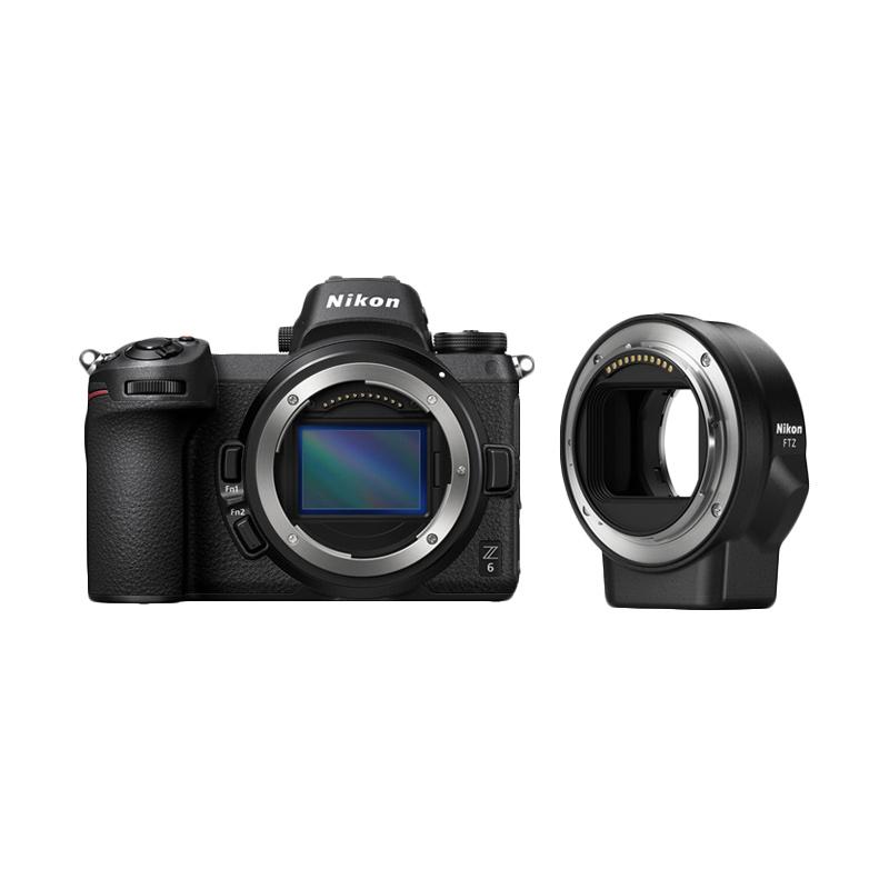 Jual Nikon Z6 Body + FT Z Mount Adapter Kamera Mirrorless di Seller
