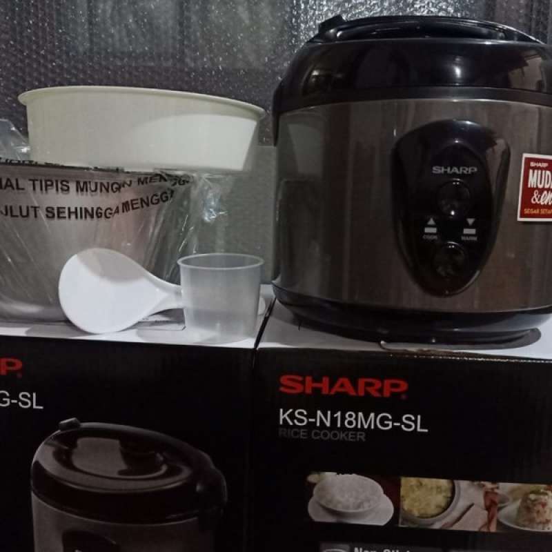 Jual Rice Cooker Sharp KsN18MgSl 1.8Liter/Penanak Nasi di Seller SDN