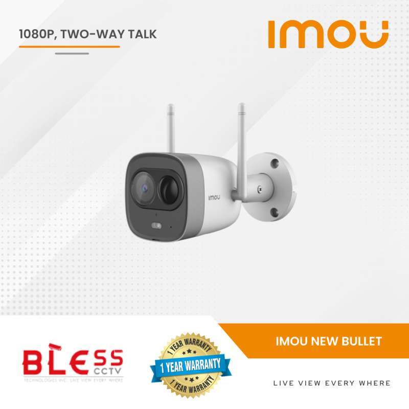 Jual Imou New Bullet IP Camera With Super Night Vision & Twoway Talk di Seller Bless_CCTV
