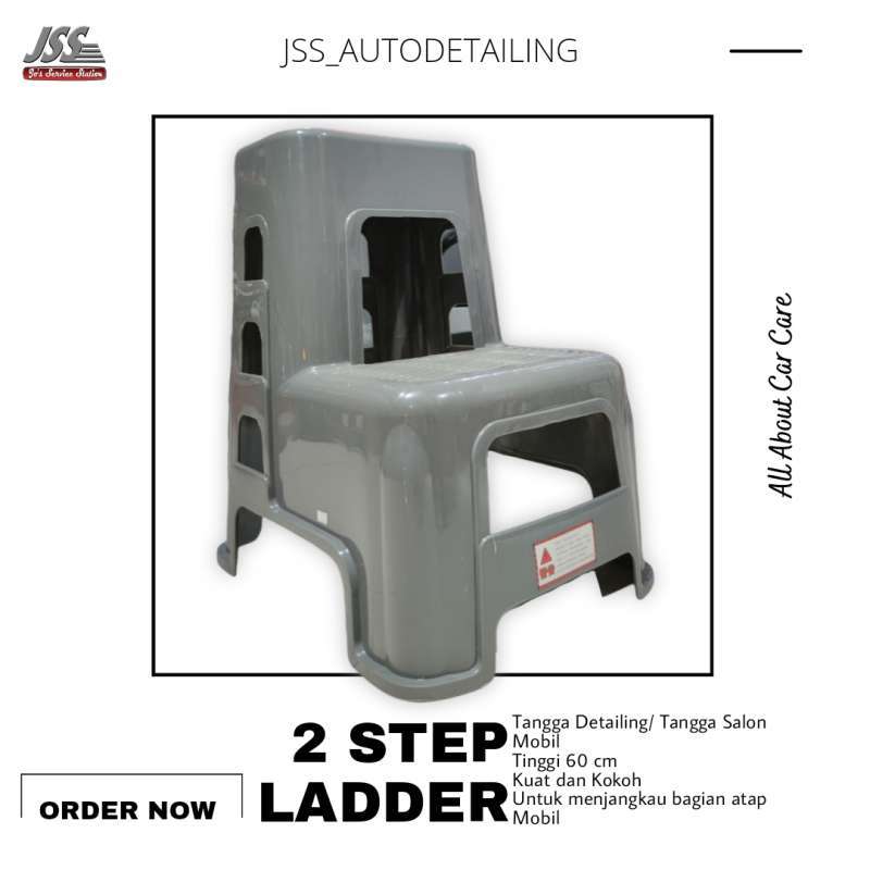 Jual 2 Step Ladder ( Pijakan / tangga Autodetailing) di Seller jss auto