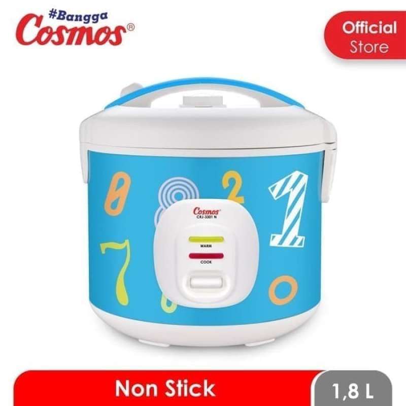 Promo Rice Cooker / Magic Com Cosmos CRJ1001 Low Watt Kapasitas 06