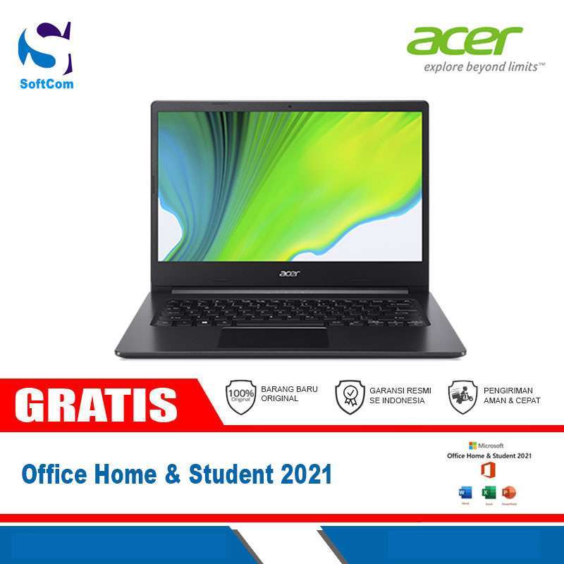 Jual Acer Aspire 3 Slim A314-22-R890 Notebook [AMD Ryzen 3-3250U/4GB ...