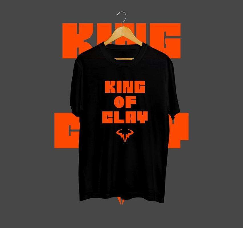 Jual Sporteef Kaos Tennis King Of Clay Black ( Tshirt Baju Tenis Rafael