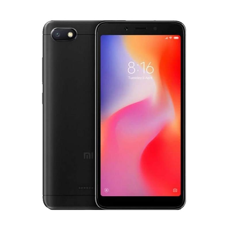 Jual Xiaomi Redmi 6A Smartphone - Black [16GB/ 2 GB