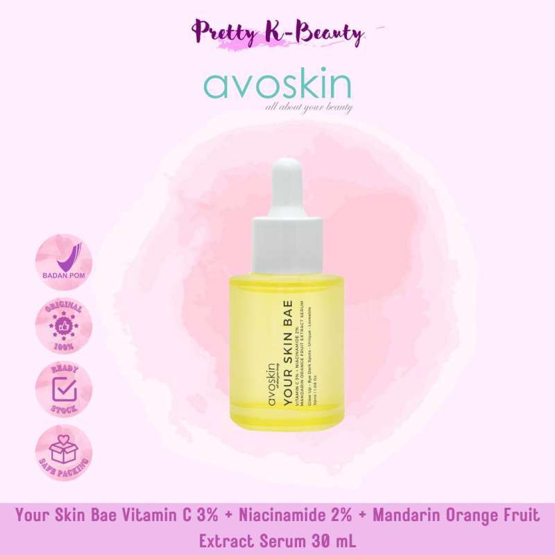 Jual Avoskin Your Skin Bae Vitamin C 3 + Niacinamide 2 + Mandarin