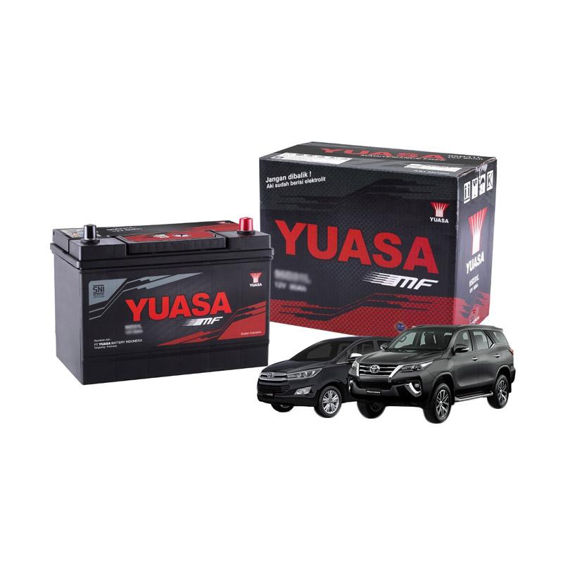 Jual Aki YUASA MF LN2 untuk INNOVA REBORN BENSIN / FORTUNER SRZ BENSIN