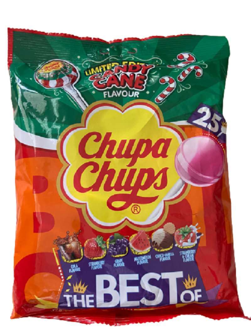 Jual Chupa Chups Candy Cane Limited Edition 300gr di Seller Ishira SnackHouse Kota Jakarta