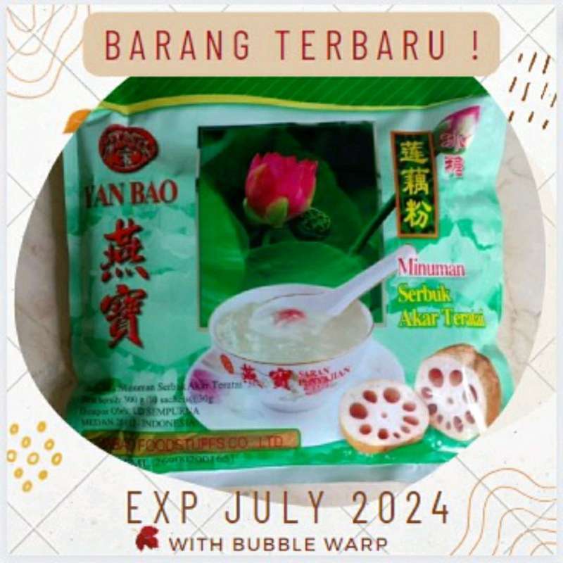Jual Yan Bao Serbuk Akar Teratai di Seller Harmonis Shop - Petisah ...