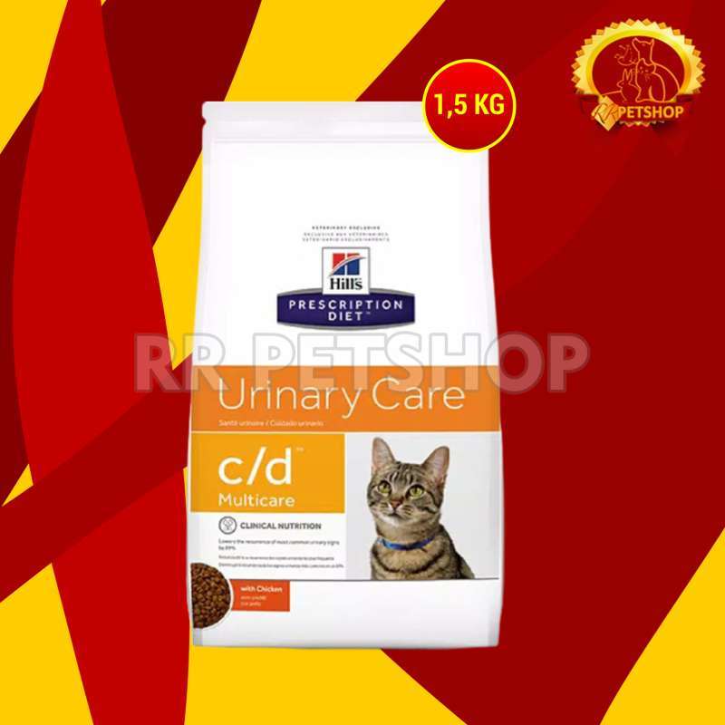 Jual Hills Science Diet Urinay Care C/D Makanan Kucing masalah Urine 1
