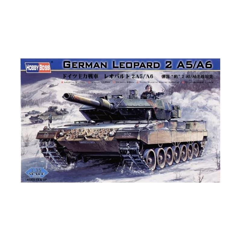 Jual Hobby Boss 82402 German Leopard 2 A5A6 Tank Model Kit [135] di